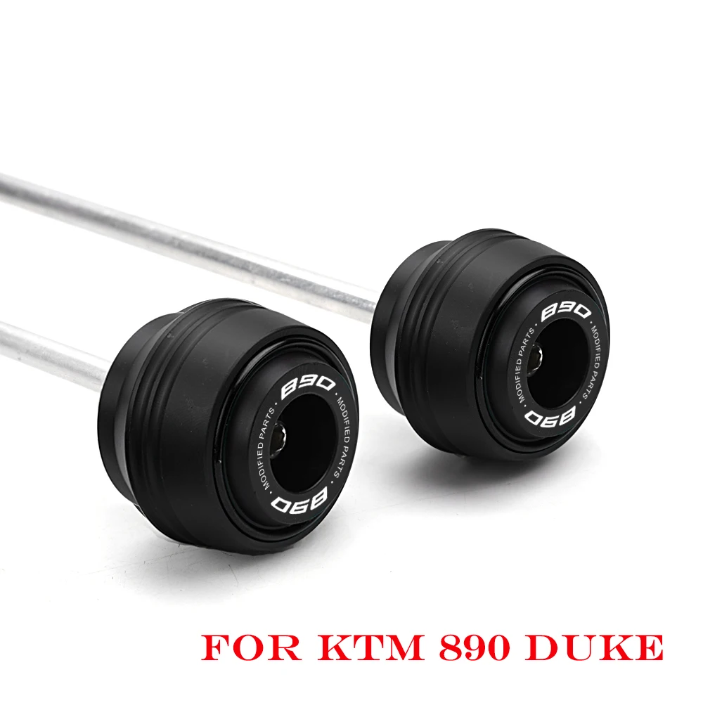 Für KTM 790 890 DUKE Duke790 Duke890 2018-2025 2026 Motorrad Vorder- und Hinterrad Achsgabel Sturzschutz Slider 790 Zubehör – Detail 15