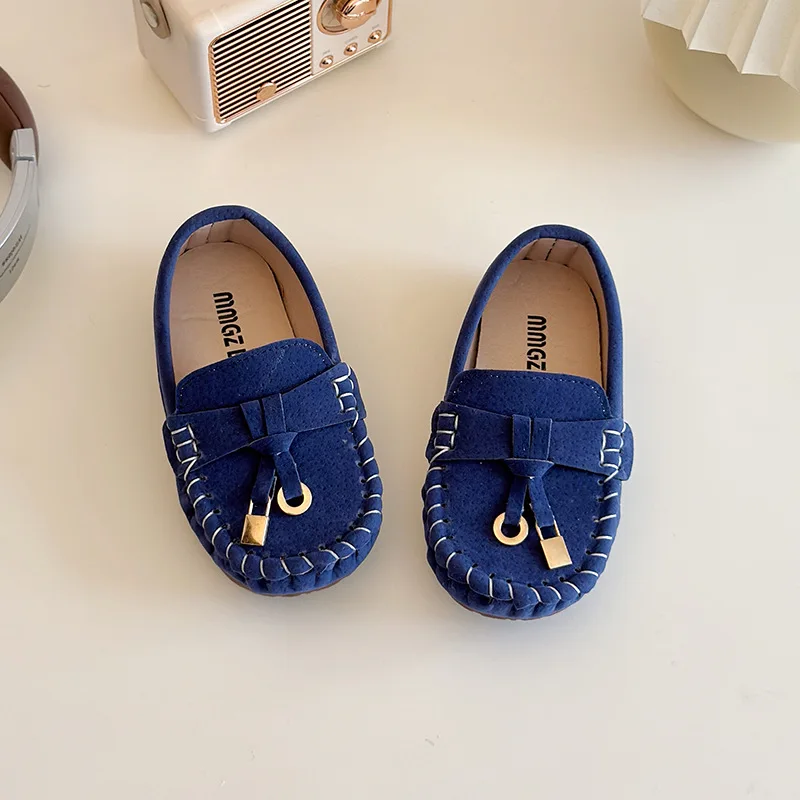 Children Flats Slip On Lazy Loafers Girl Boy Shoes Spring Summer Daily girls shoes girls flats