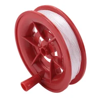100M Twisted String Line Red Wheel Kite Reel Winder 1