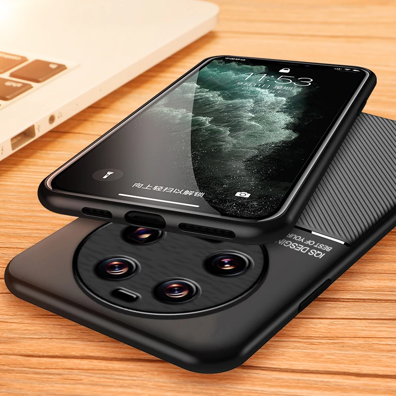 For Xiaomi Mi 13 Ultra Case Car Magnetic Holder Leather Phone Cases For Xiaomi Mi13 Ultra mi 13ultra Shockproof Back Cover 4