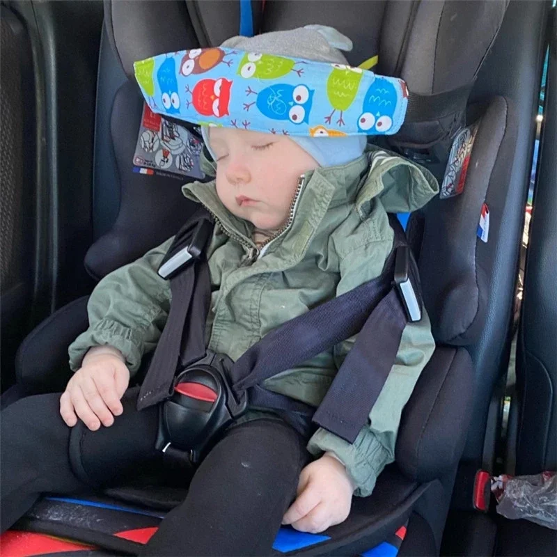 Baby Car Seat Pillow Head Support Children Belt Fastening Belt Adjustable Boy Girl Playpens Sleep Positioner Baby Saftey Pillows