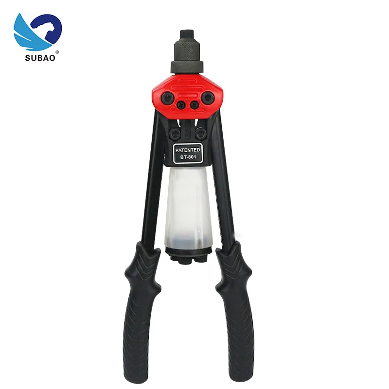 subao-bt801-double-hand-manual-blind-rivet-gun-bt801-nails-rivets-riveter-riveting-tool-for-24-32-40-48-64mm