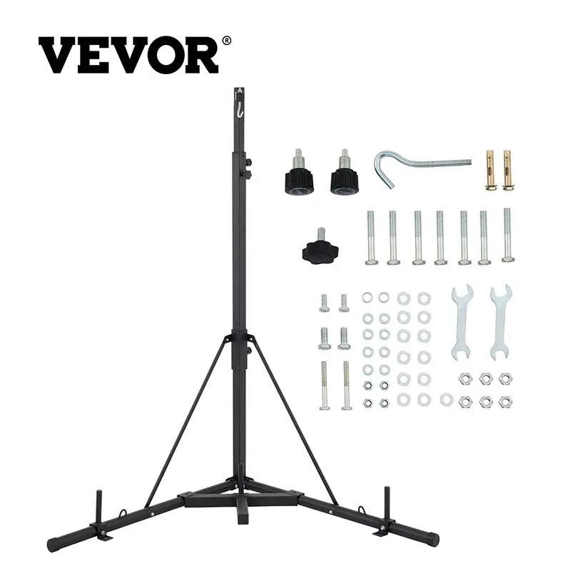 Vevor Heavy Bag Stand Height Adjustable Punching Bag Stand 132lbs