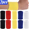 2/1pcs Ports Sweat Wristband Wrist Support Hand Brace Wraps Guards for Gym Volleyball Basketball Tennis New Running Sweatband 3