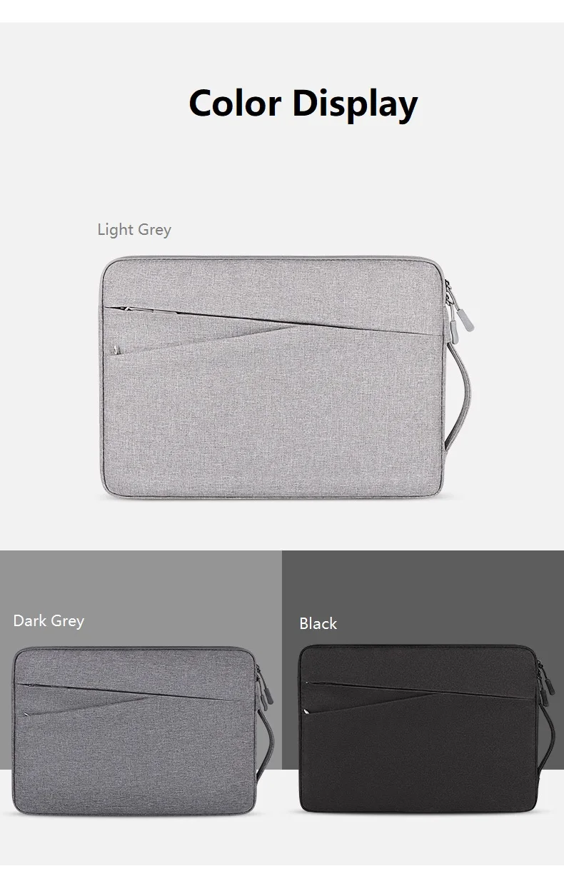 13.3 14.1-15.6 Laptop Sleeve Bag Waterproof For Macbook Xiaomi Huawei Pro Handbag Notebook Briefcase