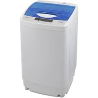 Panda Portable Washing Machine 10 LBS Load Volume, Fully Automatic 1.34 Cu.ft Laundry Washer with Built-in Drain Pump 1