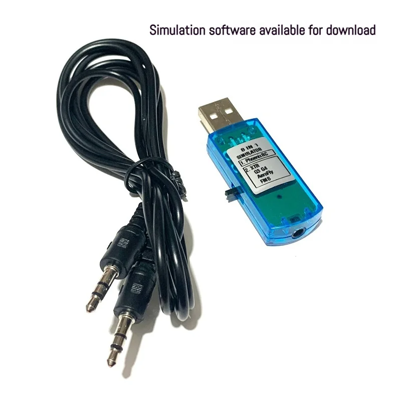 Utilisateur manipulant le simulateur de formation avec dongle USB pour une session pratique