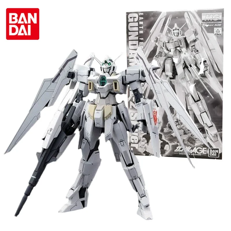 

Набор оригинальных моделей Bandai Gundam, аниме фигурка MG 1/100 Gundam, возраст 2 года, коллекция Spver, аниме фигурка Gunpla, игрушки для детей