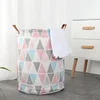 Large Capacity Fabric Laundry Basket Folding Waterproof Clothes Storage Basket Home Children Toy Sundries Storage Bag Organizer 5