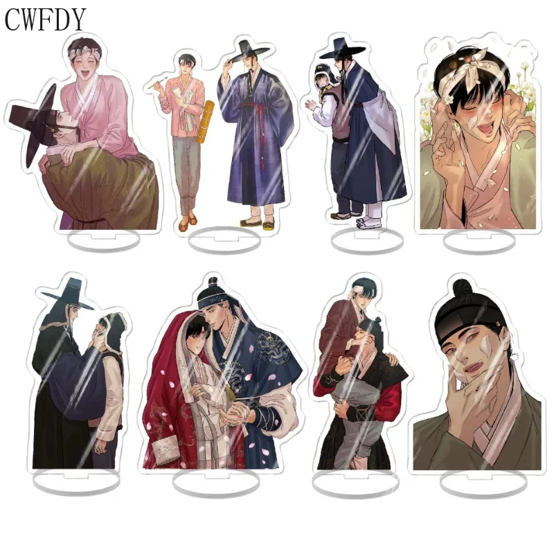 Painter of The Night Acrylic Stand Yeon SeungHo Baek Nakyum Figure Display Korean Manwha Keychain Collection Desk Decor Ornament