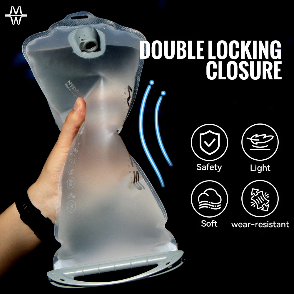 BPA 프리 수분 보충 블래더, 누수 방지 실리콘 바이트 밸브, 모래 및 UV 차단 기능, 이스라엘 국립 산책로 사막 하이킹 및 산악 자전거용
