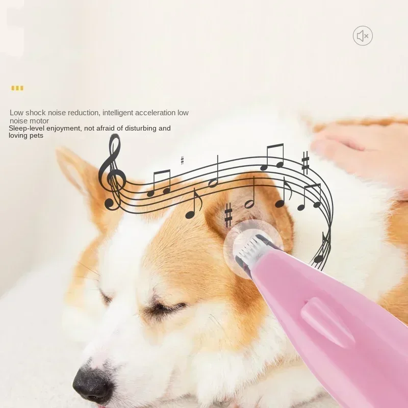 1PC Dog Hair Trimmer Electric Dog Cutter Professional Pet Foot Hair Trimmer Cat Grooming Hairdresser Scissors Butt Ear Pedicator