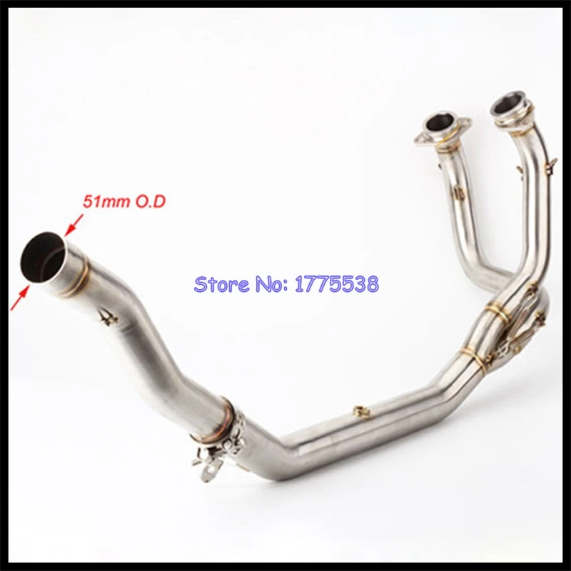 For Honda Africa Twin CRF1000L CRF1100L 2016-2023 Motorcycle Exhaust System Header Link Pipe for 51mm Exhaust Original Muffler - Image 3