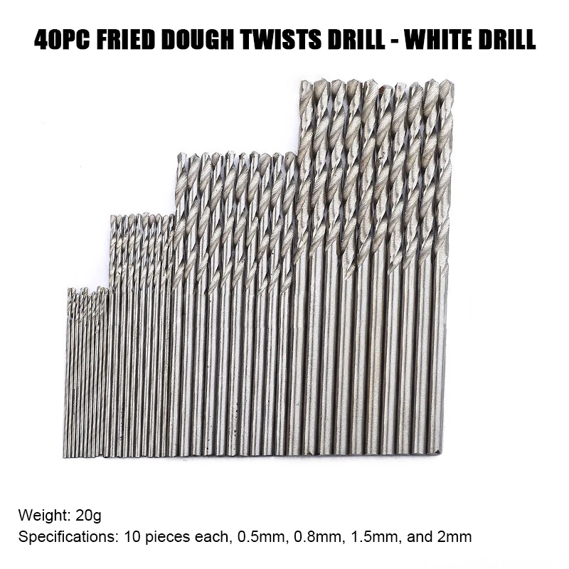 High Speed Steel HSS Straight Shank Mini Twist Drill Bits  for Ceramic Tile Concrete Wall Metal And Wood Drilling