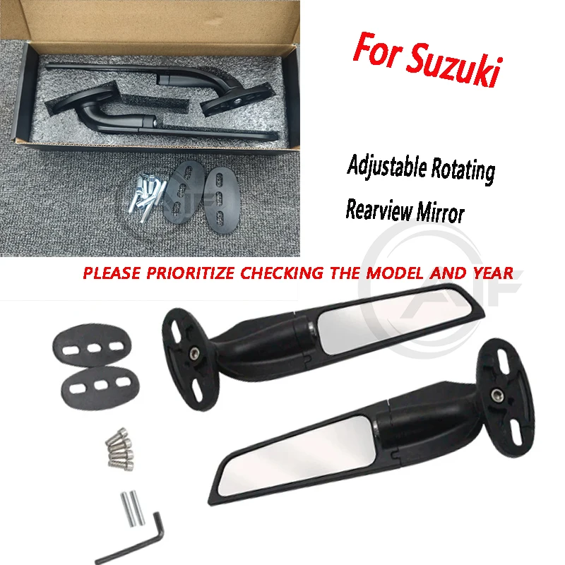 

Мотоциклетное зеркало, модифицированное ветровое крыло, регулируемое вращающееся зеркало заднего вида для Suzuki GSXR 600 750 GSX1300R GSX650F GSX-R