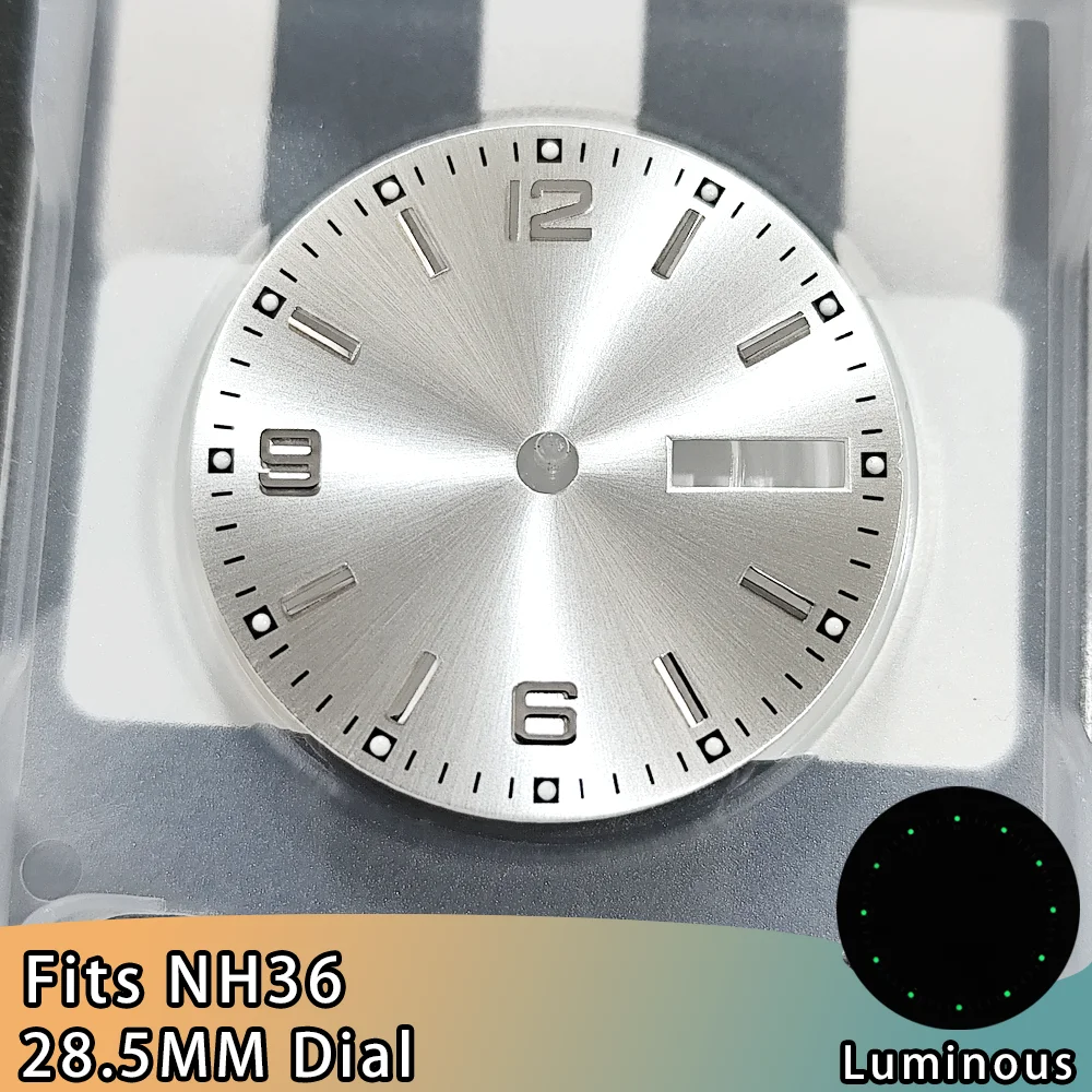 Sterile Luminous Double Calendar Watch Dial - 28.5mm Accessories