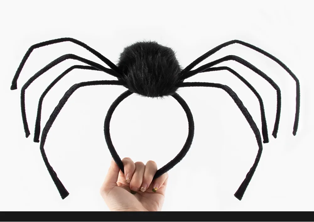 Halloween Kopf bedeckung lustige Haar bänder Ghost Festival Cosplay Zubehör Spider Queen Haars chn allen Make-up Tanz party Requisiten – Detail 8