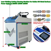 2KW 1.5KW 1KW Laser Welding Machine Handheld 3In1 Cutting Cleaning Welder for Stainless Steel Gold Silver Oxides Cutter Descale 1