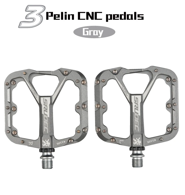 Paire De Pédales Plateforme VTT/vélo Route En Aluminium – Roulement, Dimensions 99x106x25 Mm – Neuf, Fabriqué En Chine