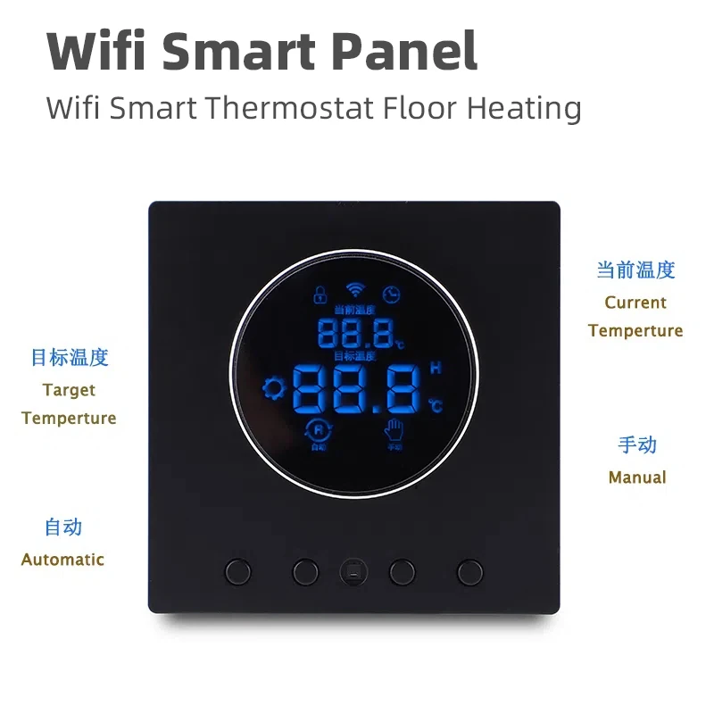 Wifi Smart Thermostat Floor Heating Wall Switch Control From Apple HomeKit,  Google Assistant And Alexa 10A 250V 400W - AliExpress
