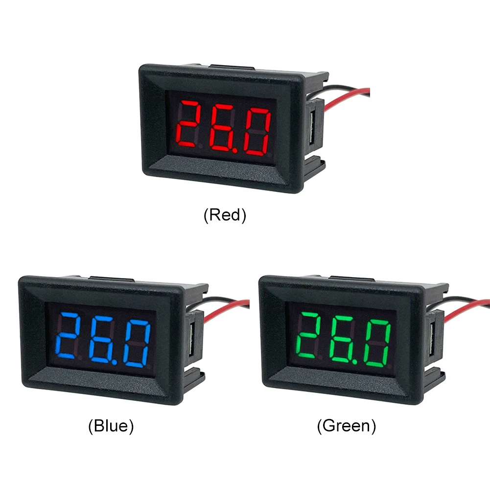 Digital LED Display Voltmeter Tester Mini Module for Automotive