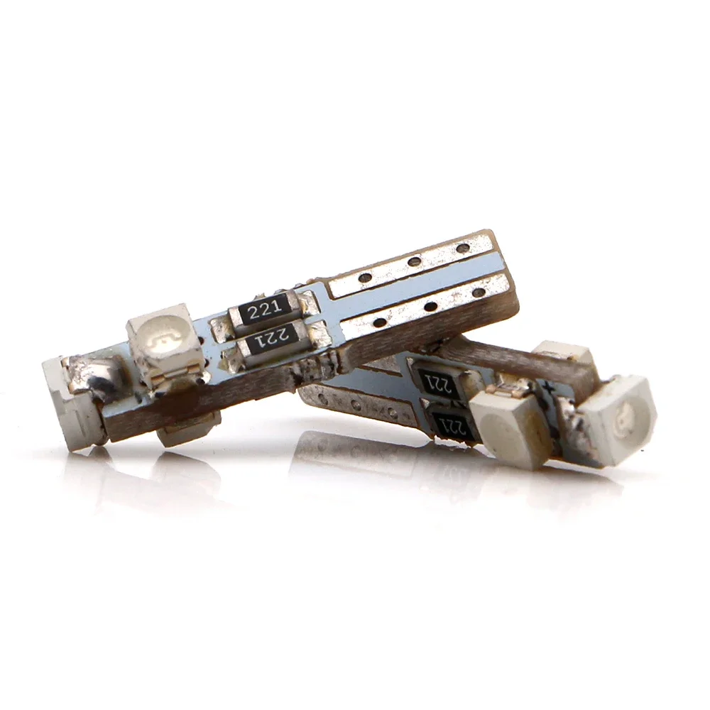 2Pcs �ڵ� LED W2 X 4.6d T5 1210 3 SMD ȭ��Ʈ/ũ����Ż ���� 12V 3528 �ڵ��� �Ǳ� ��� ���� ��� ��ȣ ���� ����.