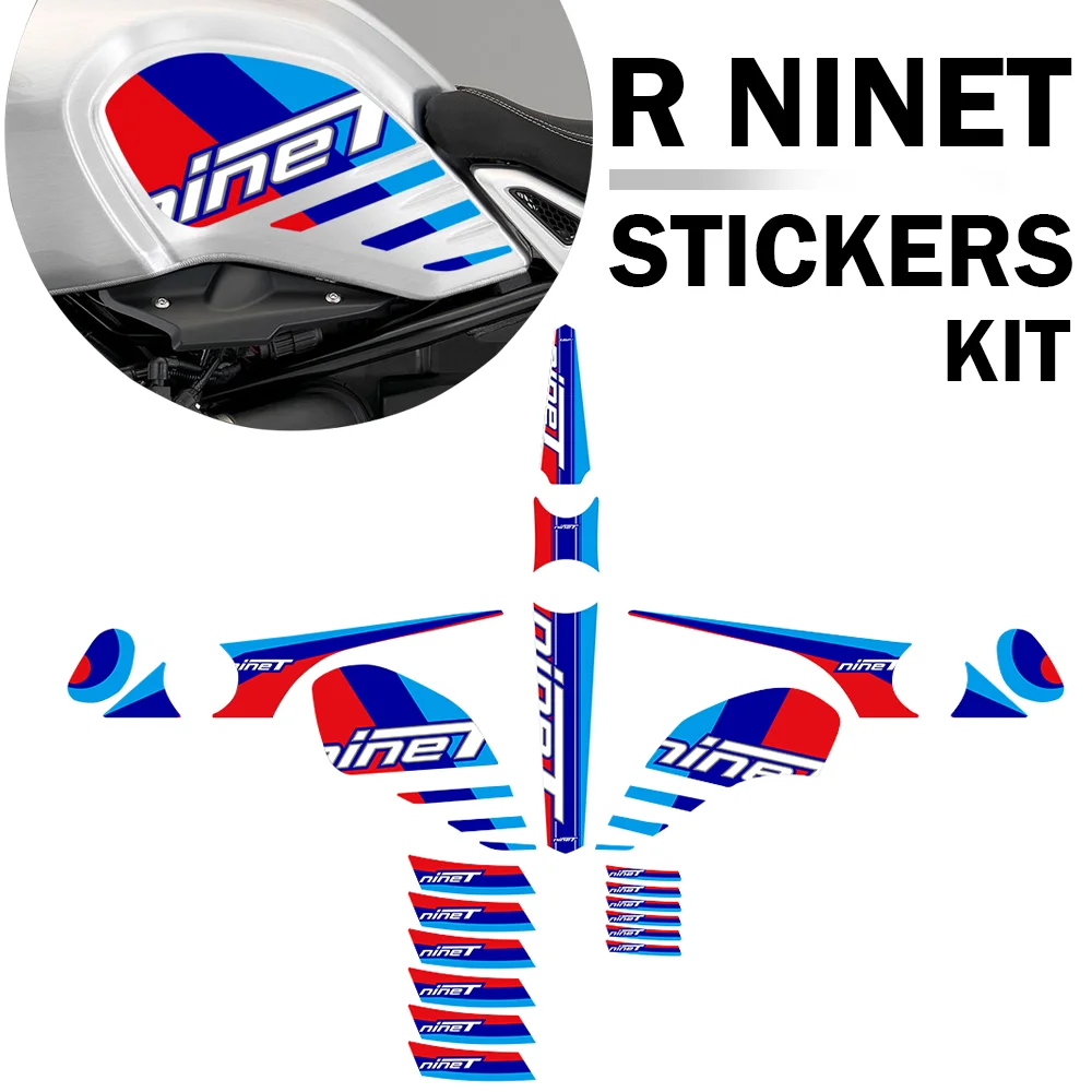 R NineT R9T Accessories Anti-slip Stickers Kit Full Set Of Decals Tank pad Paint Protection For BMW R NINE T RNINET 2016-2022