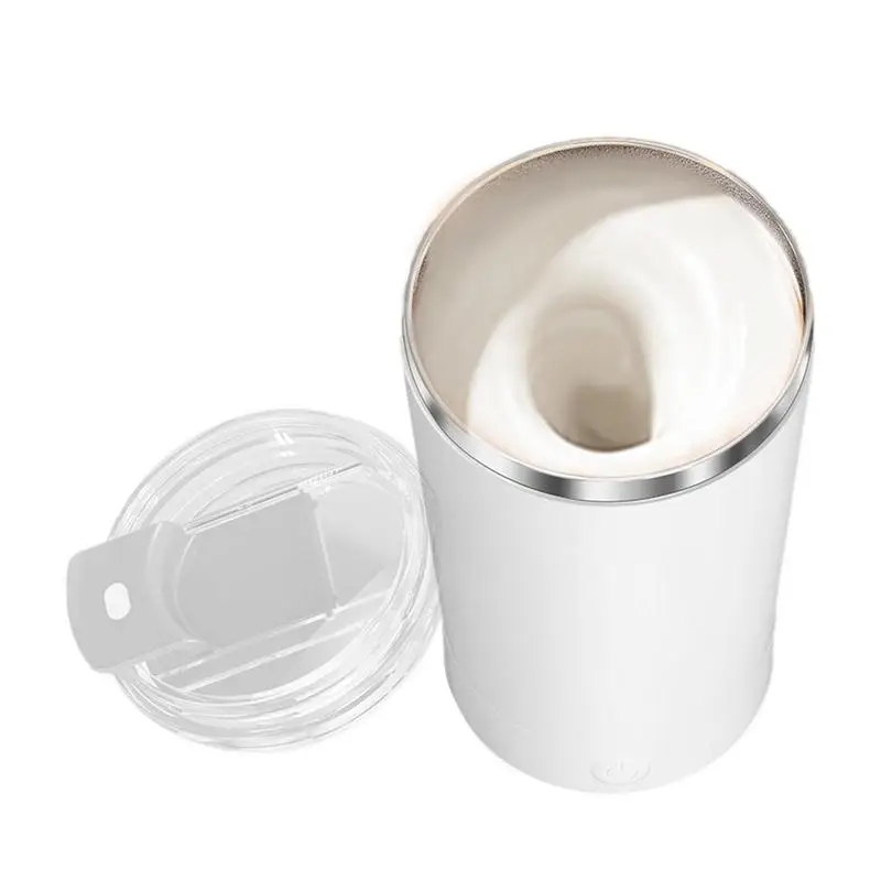 

Перезаряжаемая Автоматическая перемешивающая чашка, автоматическая электрическая самоперемешивающаяся чашка для смешивания, чашка для путешествий со съемным основанием для изоляции белка