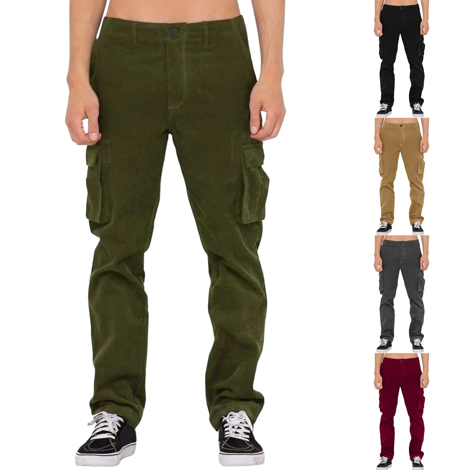 Man Pants Gym Sportswear Baggy Cargo Pants Trousers Workwear Straight Tracksuit Luxury Big-Size Summer Joggers Y2k Pantalones