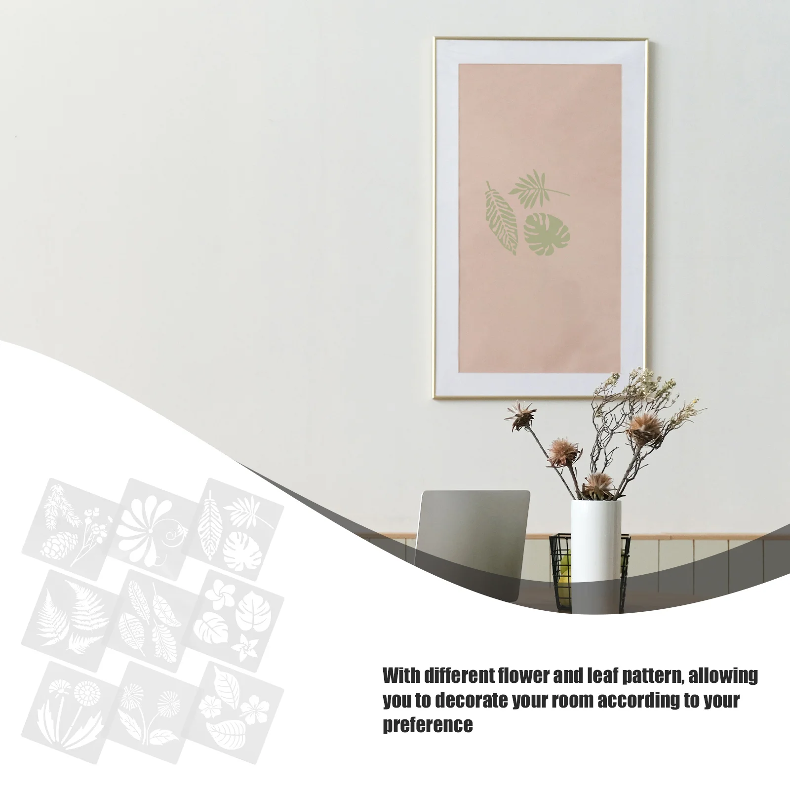 Рисунок 5 - Шаблон для рисования цветов и растений