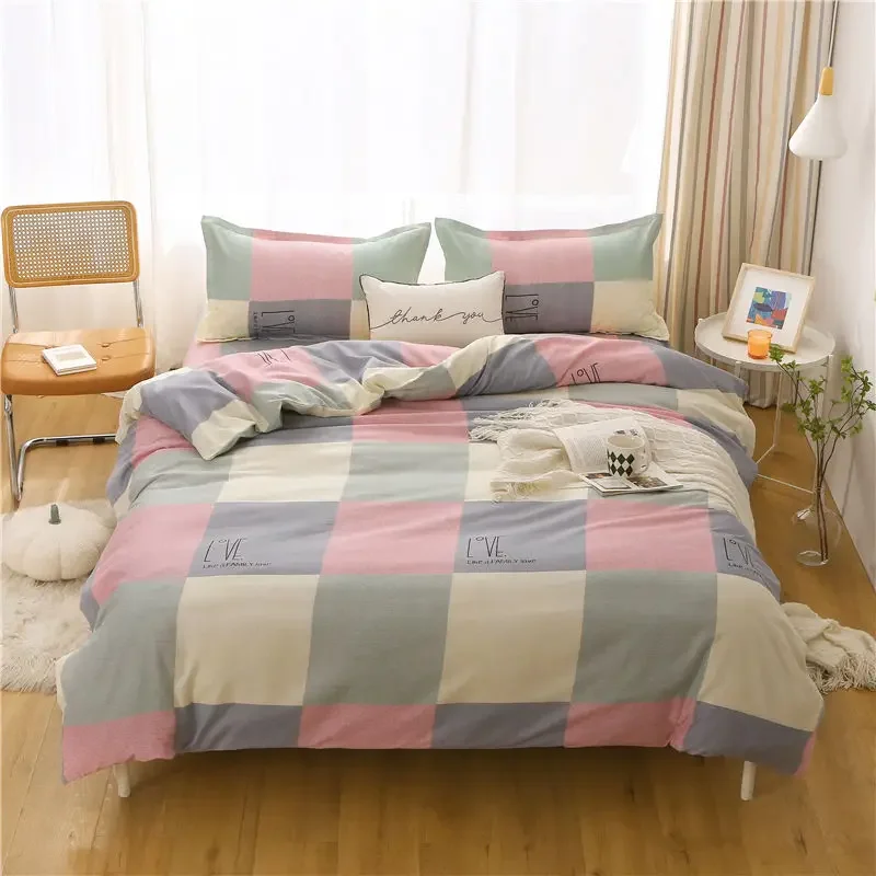 Description Picture 2 of itemApartment bedding Comfortable and Lightweight Duvet Cover Suitable for All Skin Types Male Female Students in All Seasons