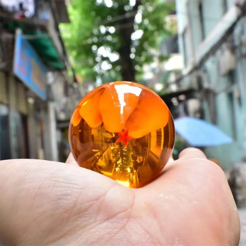 Boules De Cristal Dragon Ball Z Shenron - 5,7 Cm - Résine Neuve - Collection Cadeau