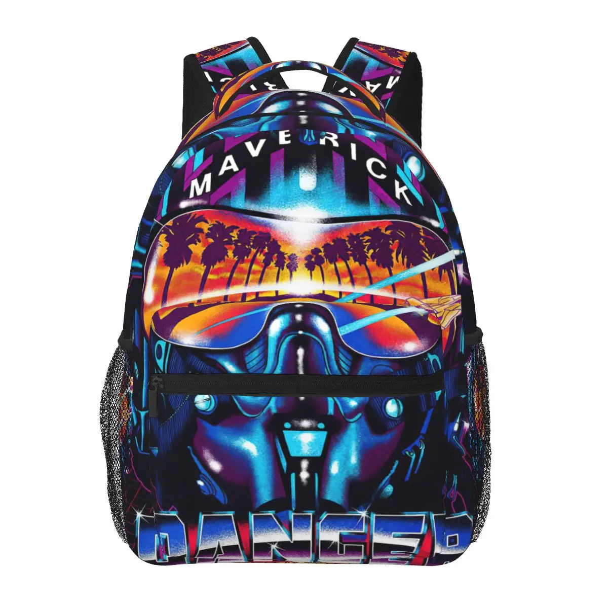 

Danger Zone,Top Gun, Maverick,Pilot Helmet,Pop Culture Backpack for Girls Boys Travel RucksackBackpacks for Teenage school bag