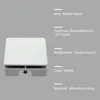 Square Aluminum-Alloy Steam Outlet Steam Sauna nozzle Head With Essence Oil Poacket For Bathroom Sauna Shower White Color 5