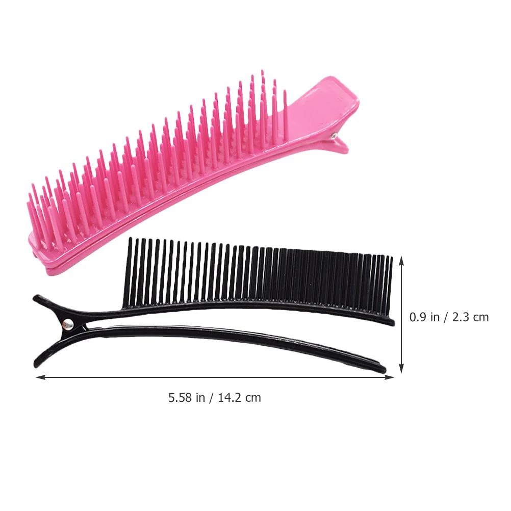 2/3Pcs Clips Hair Salon Bangs Hairpin Plastic Curlers Hairpins Rollers Professional Hair Curlers Hair Styling Tools