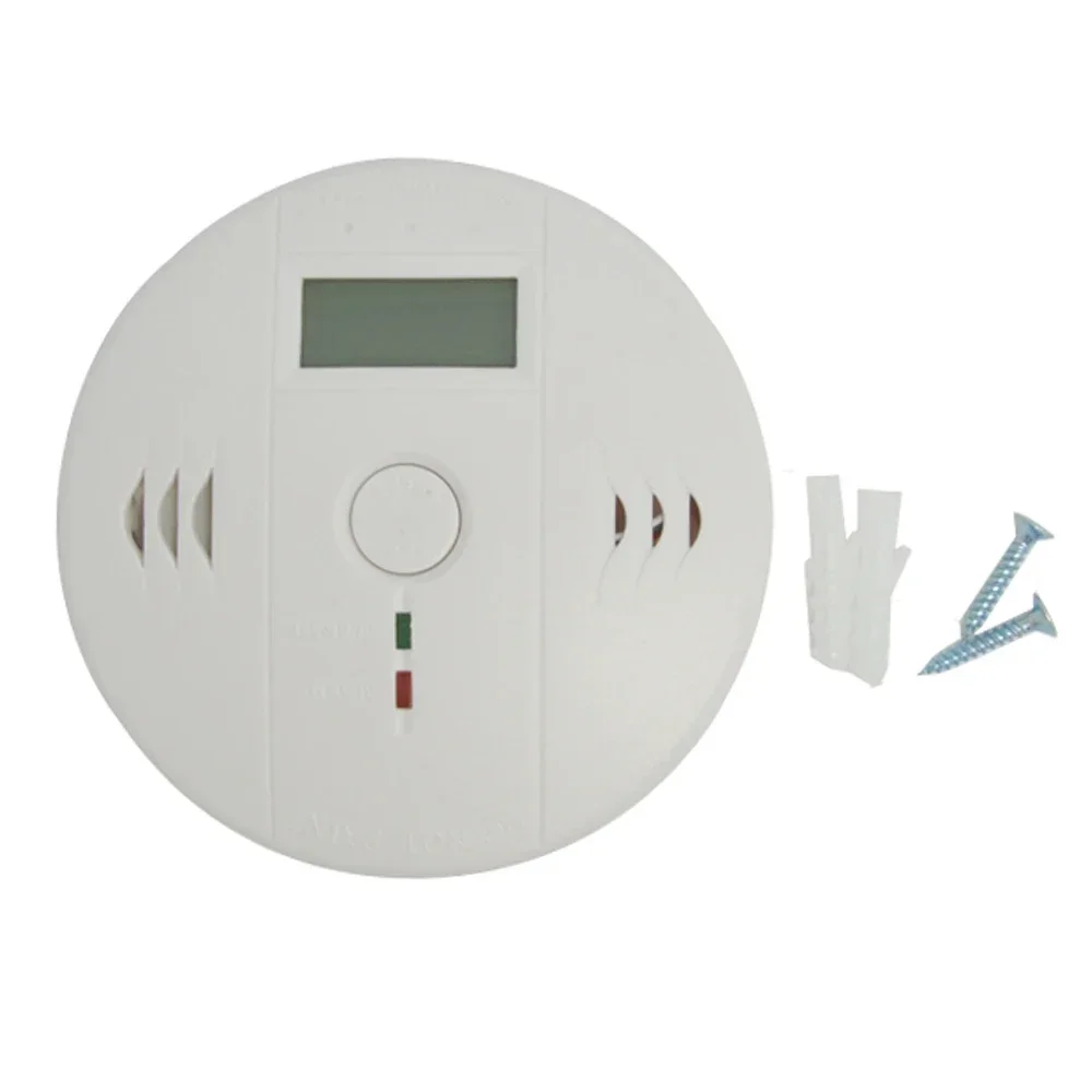 1Pcs Standalone Battery Inside CO Alarm Sensor Anti Posioning Carbon Monoxide Detector Personal Safe Gas Detector Alarm