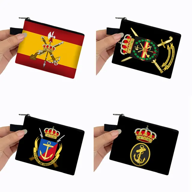 스페인 군단 에스파놀라 국기 동전 지갑 스타일리시한 해군 아르마다 지갑으로 옷장에 포인트를 주세요! 추천 가성비 비교 순위