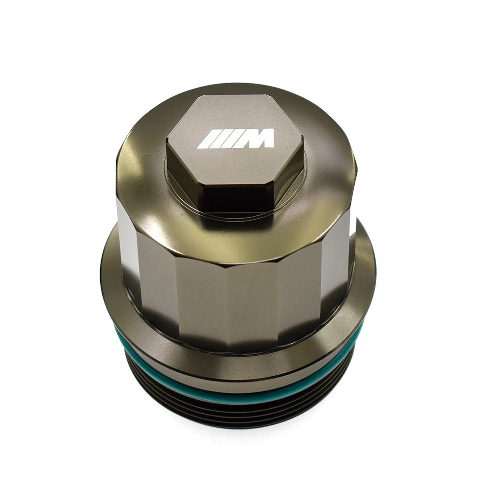 For BMW B57 B58 engine modification oil filter cover aluminum alloy filter housing