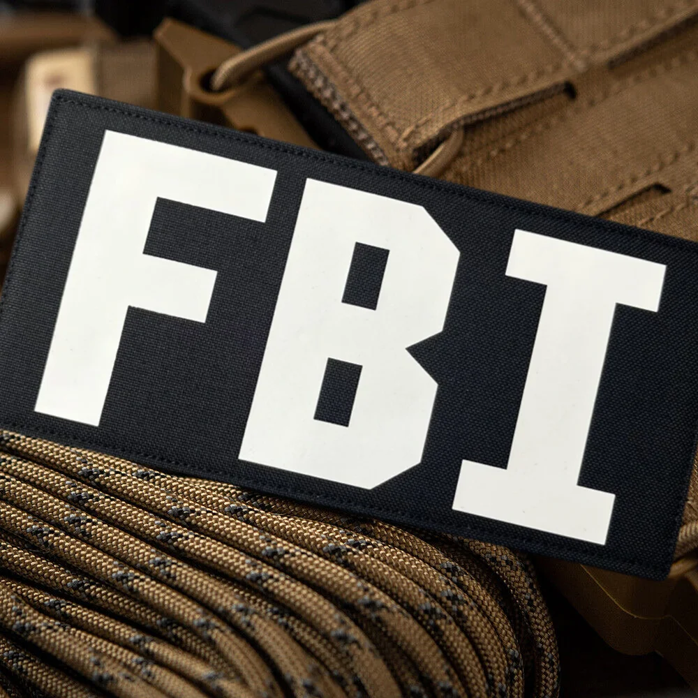 FBI Federal Republic Tactical Patch Printed Hook&Loop Emblem Military ...
