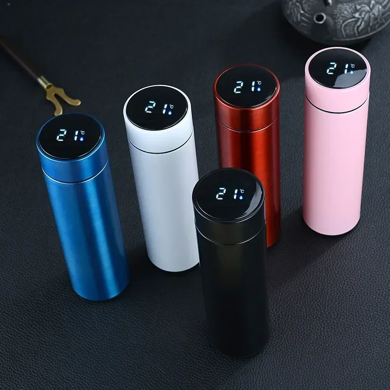 Bouteille Thermos Intelligente De 500ml, Avec Affichage De La Température à LED Fiche Technique
