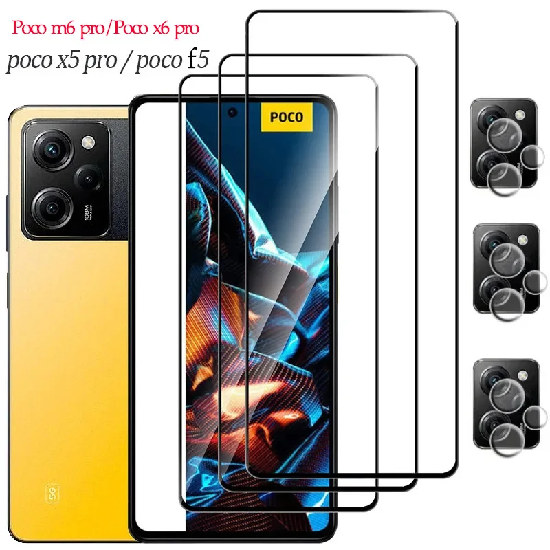 NERTECKSMALLSTORE Mica De Cristal Templado 9H Para XIAOMI POCO X3 NFC/PRO  (6.67) - Protector de Pantalla en Vidrio Templado 9H para XIAOMI POCO X3  NFC/PRO (6.67) - Cristal Protector Resistente 9H para