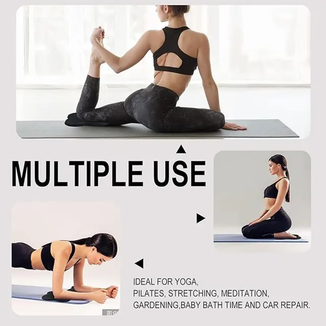 2Pcs Yoga Knee Pads Comfortable Fitness Accessories Pilates Yoga Sports Accessories for Protecting Knee Ankle Elbow Hand 5