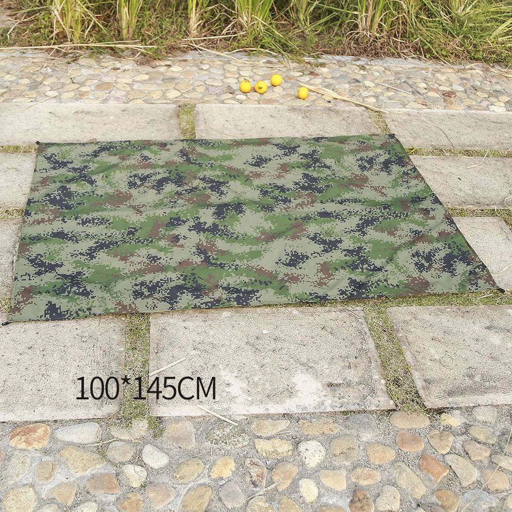 Portable Ultralight Tarp Outdoor Camping Survival Sun Shelter Multifunctional Waterproof Beach Awning Beach Tent Mat Rain Shelter