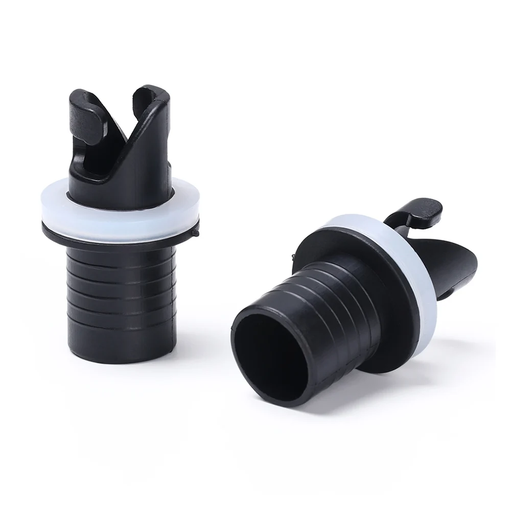

1/2Pcs PVC Nylon Air Valve Caps Screw Hose Adapter Raft Foot Pump Inflatable Boat Connector Fishing Kayak Water Sports Tools