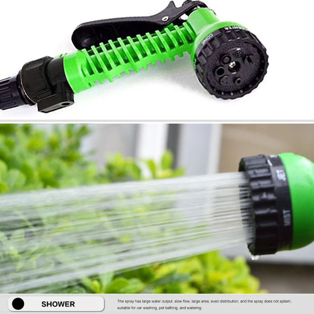 High Pressure Water Gun Hose Nozzle Multifunctional Car Washer Adjustable Irrigation Sprayer Garden Watering Sprinkler Nozzle Water Gun Water Gun Nozzle Rotating Sprinkler Mist Sprinkler