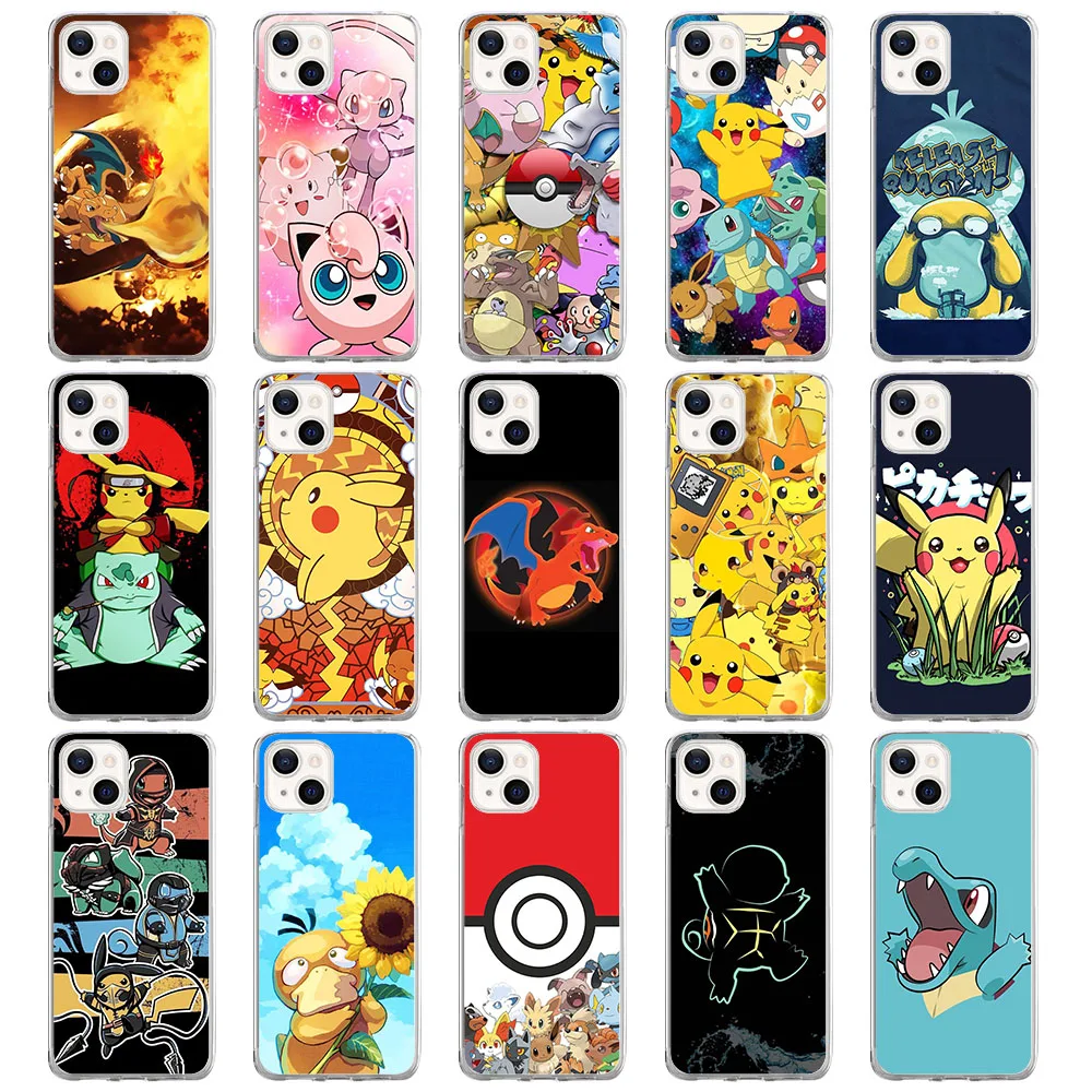 Custodia Morbida Per Tecno Spark Pop Go 5 5P 6 7 7T 7P 8 8C 8P Air Go Lte Pro Al-19 Dark Pokemon