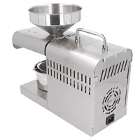 500-1500W Oil Press Machine Full Automatic Oil Extractor Stainless Steel Electric Cold Hot Oil Press for Home Kitchen 2