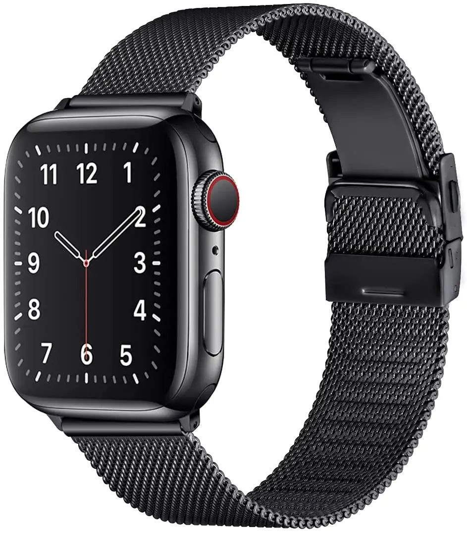 

Milanese loop strap for Apple watch 45mm 44mm 41mm 40mm 49mm Series Ultra 8 7 6 5 4 SE Metal bracelet band for iwatch 42mm 38mm