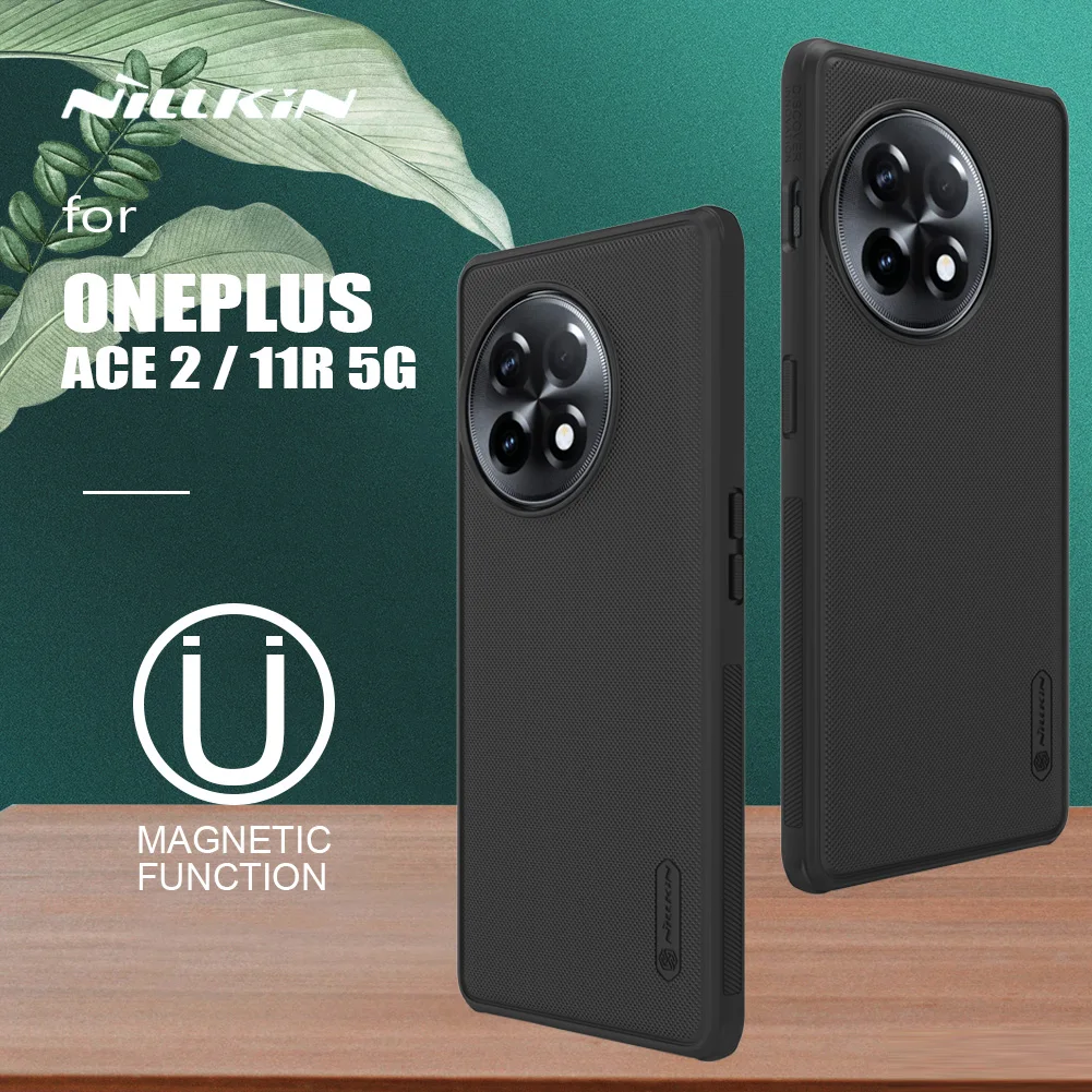 

Чехол Nillkin для Oneplus 11R Женский, суперматовый чехол с магнитной защитой, жесткая задняя крышка для One Plus 11R / Ace 2