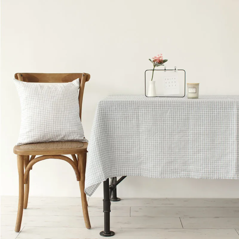 Rustic Tablecloth 100 Linen Farmhouse Table Cloth Striped Handcrafted